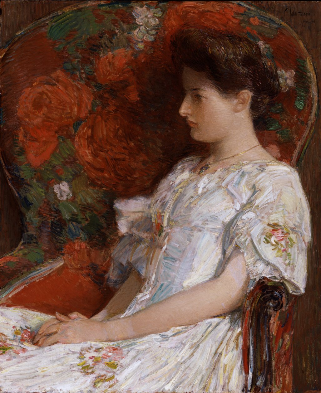 Krzesło wiktoriańskie, 1906. autorstwa Frederick Childe Hassam