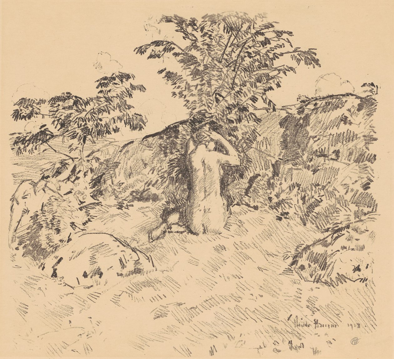 Dzika wiśnia, 1918. autorstwa Frederick Childe Hassam