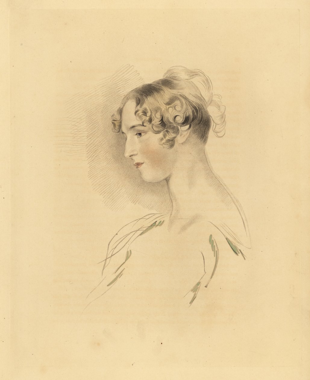 Portret Mary Isabelli Bloxam jako młodej kobiety, siostrzenicy Sir Thomasa Lawrence