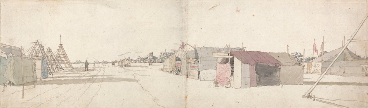 Tereny targowe autorstwa Frederick Christian Lewis the Elder