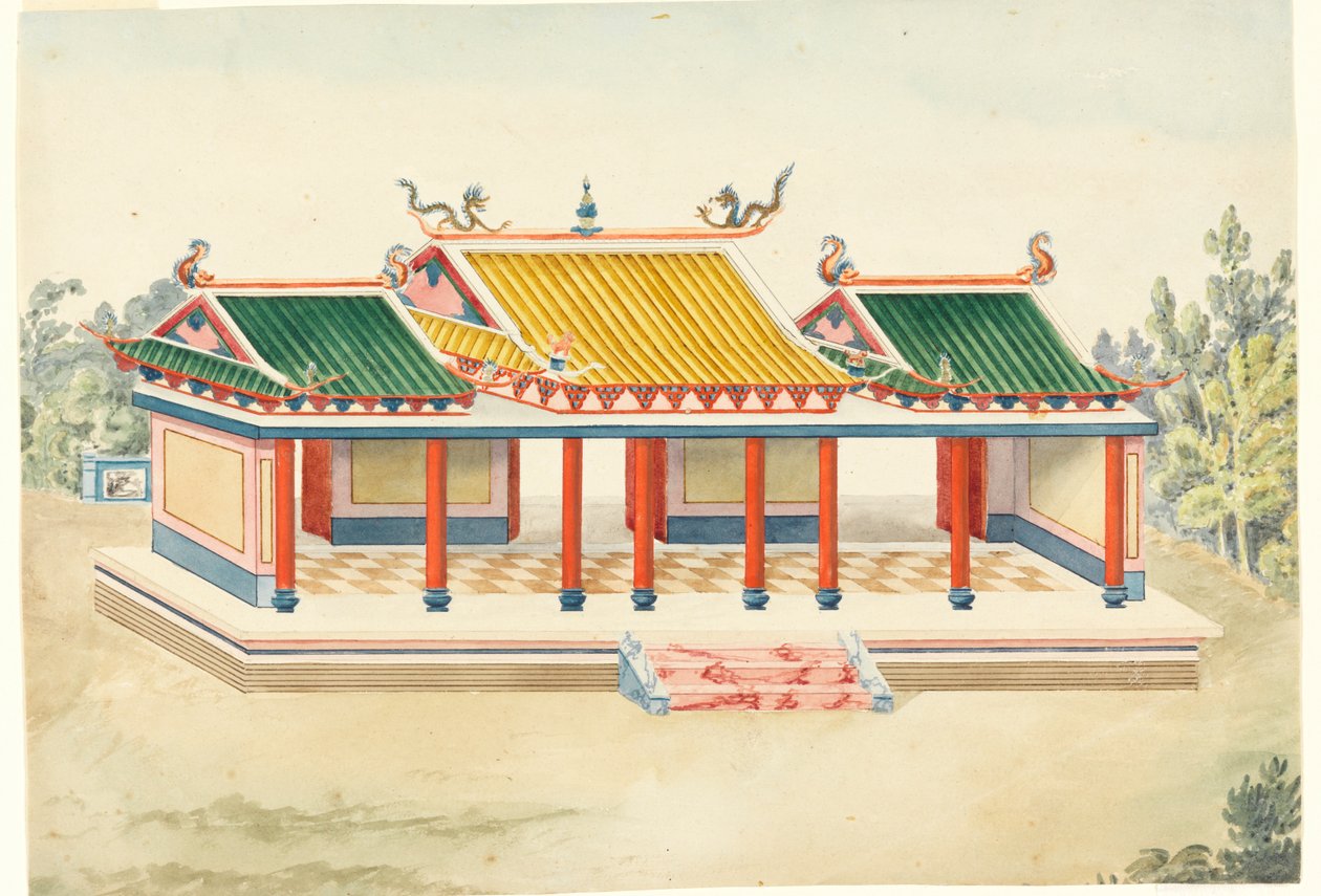Pawilon Chinoiserie autorstwa Frederick Crace