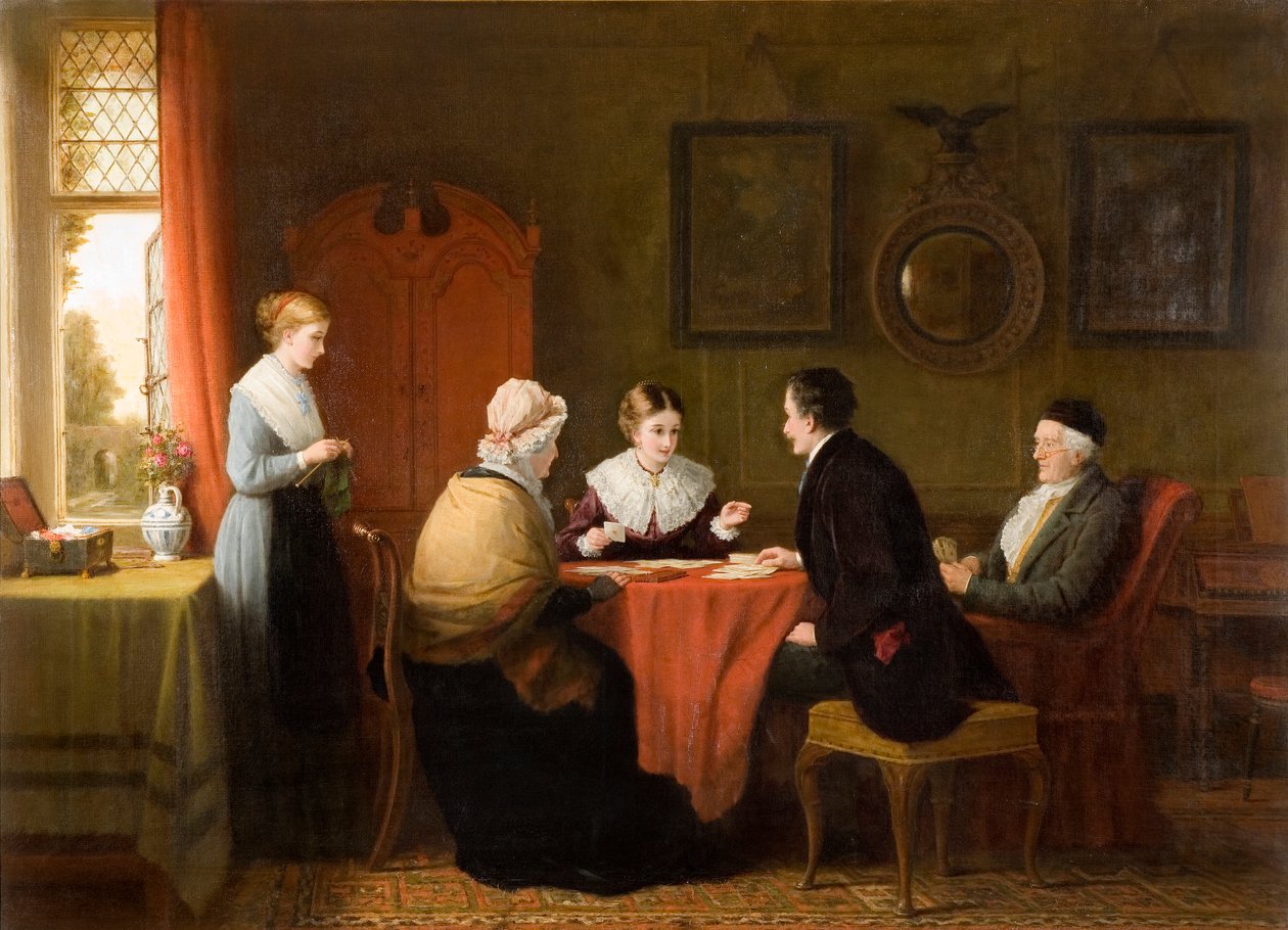 Do MisDeal, 1877 autorstwa Frederick Daniel Hardy