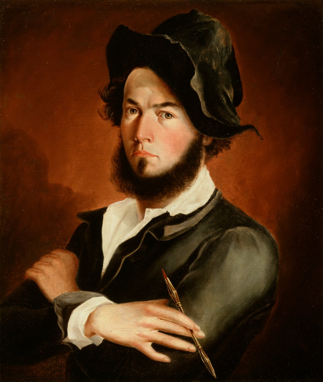 Autoportret, 1845 autorstwa Frederick E. Cohen
