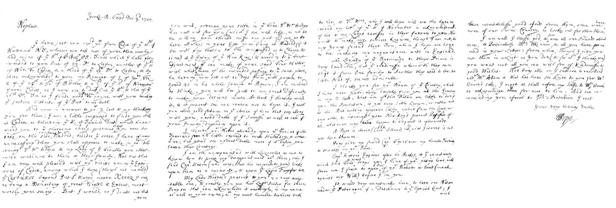 List Samuela Pepysa do Johna Jacksona, Esq, 1700 1865. autorstwa Frederick George Netherclift
