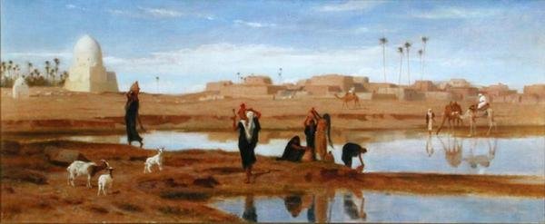 Na brzegach Nilu autorstwa Frederick Goodall
