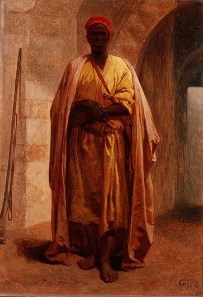 Jauno Arabpolio portretas autorstwa Frederick Goodall