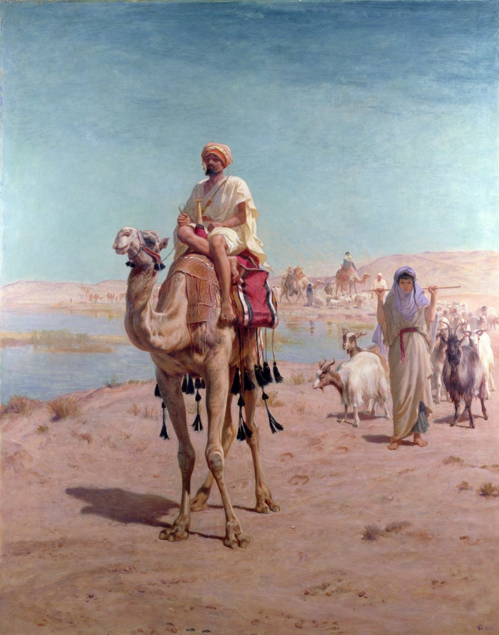 Karawana autorstwa Frederick Goodall