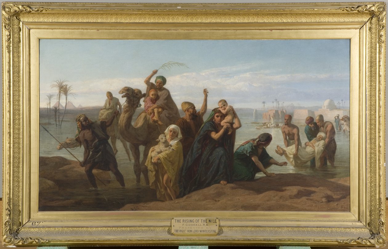 Powstanie Nilu autorstwa Frederick Goodall