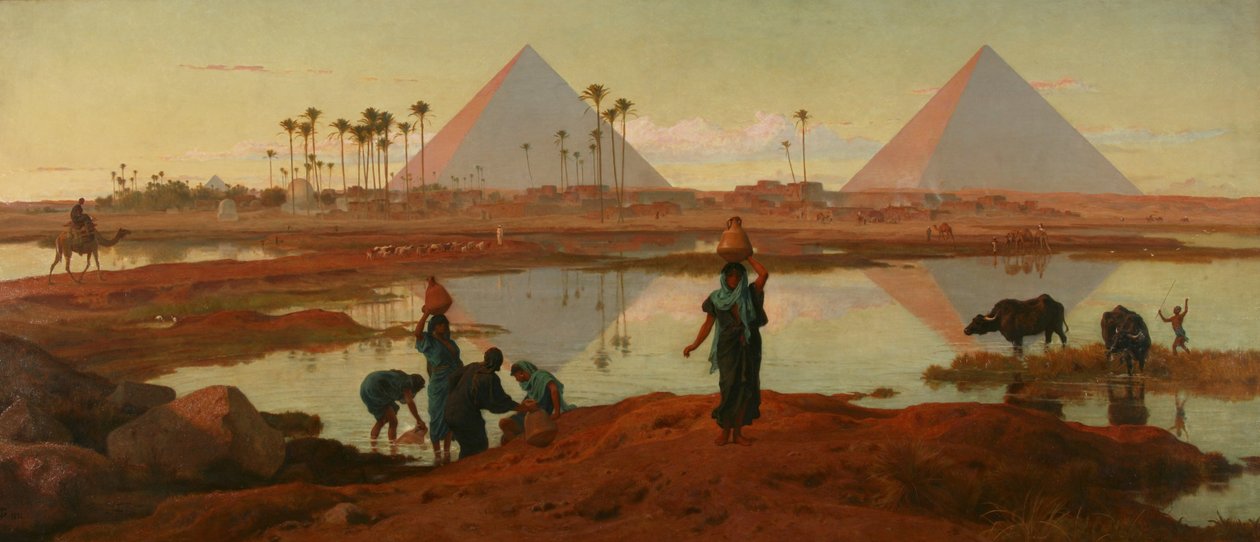 Woda Nilu autorstwa Frederick Goodall