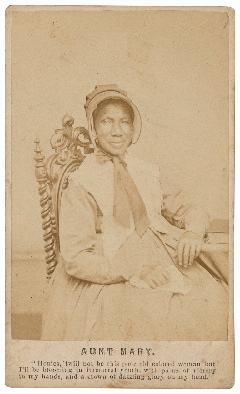 Ciotka Mary Dines, ok. 1865 (zdjęcie) autorstwa Frederick Gutekunst