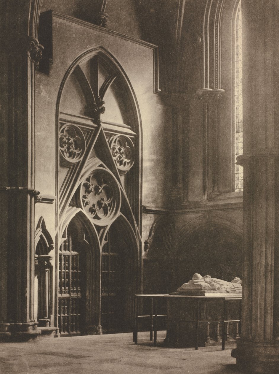Praca z kamerą: York Minister: Pewna i pewna nadzieja, 1903. autorstwa Frederick Henry Evans