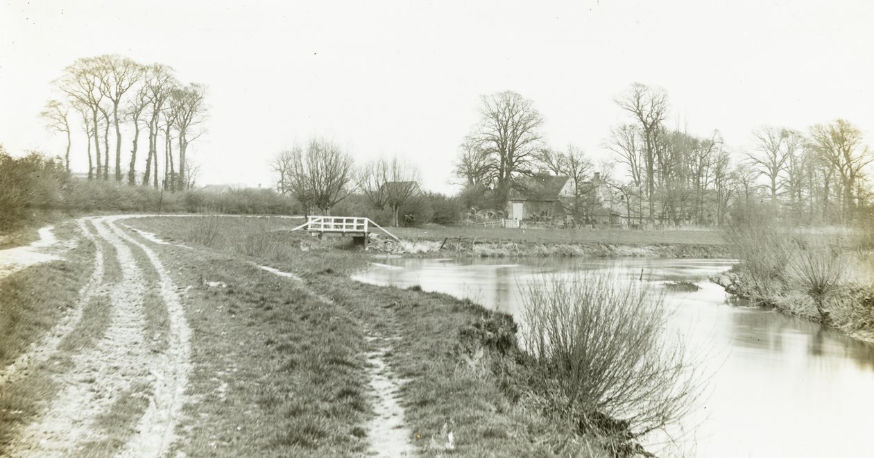 Kelmscott Manor: Znad Tamizy autorstwa Frederick H. Evans