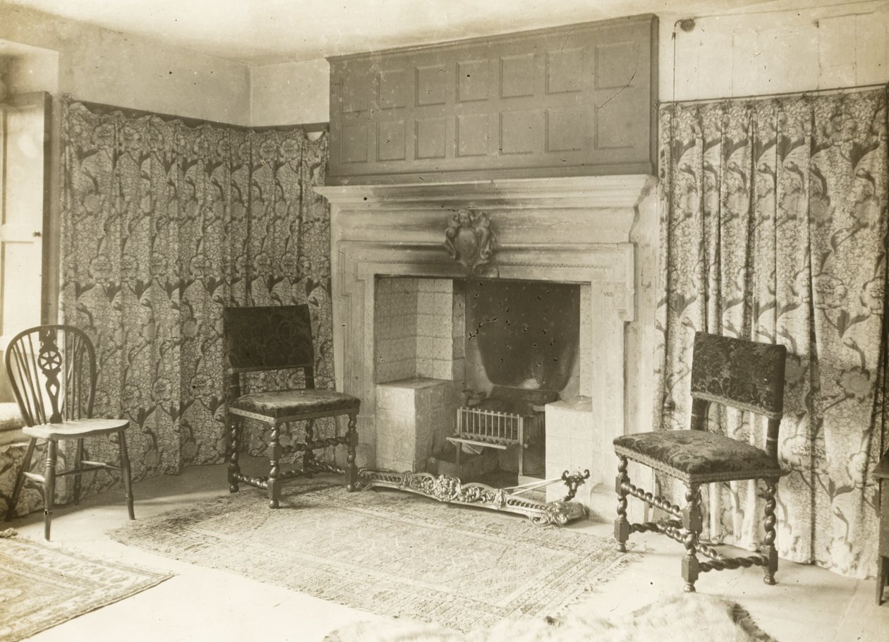 Kelmscott Manor: Zielony pokój autorstwa Frederick H. Evans