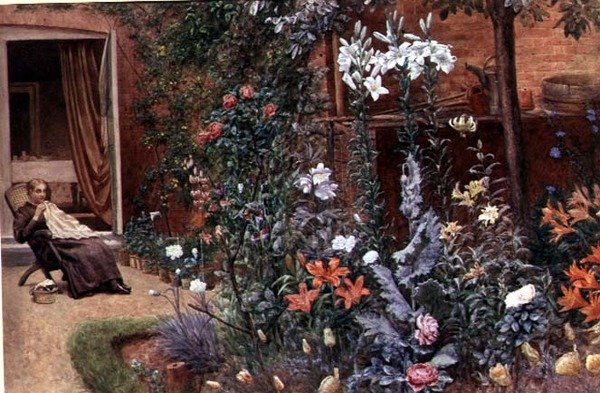 Granica ogrodu autorstwa Frederick Hamilton Jackson