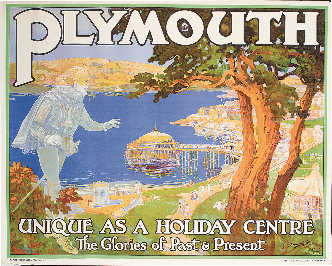 Plymouth (kolor lito) autorstwa Frederick Hammersley Ball