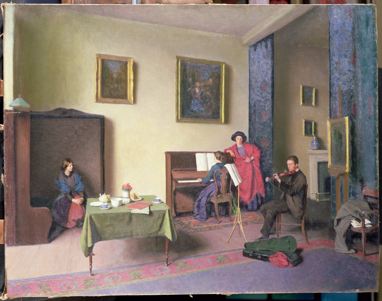 Impreza muzyczna autorstwa Frederick Hawkesworth S. Shepherd