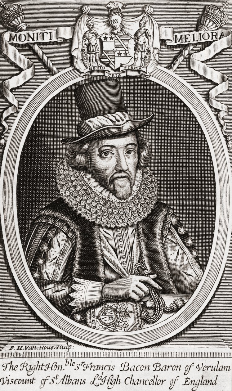 Francis Bacon autorstwa Frederick Hendrick van (after) Hove