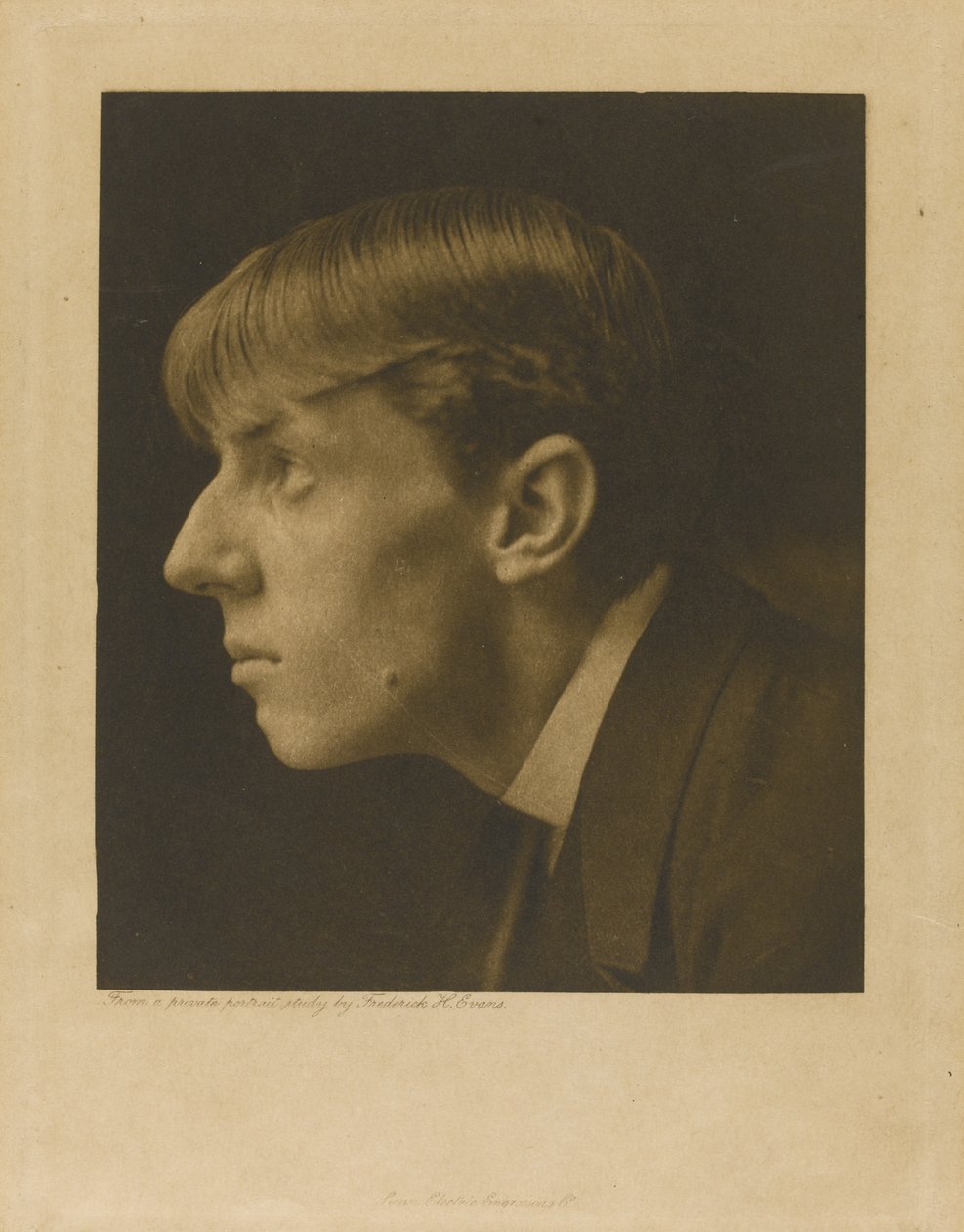 Aubrey Beardsley autorstwa Frederick Henry Evans