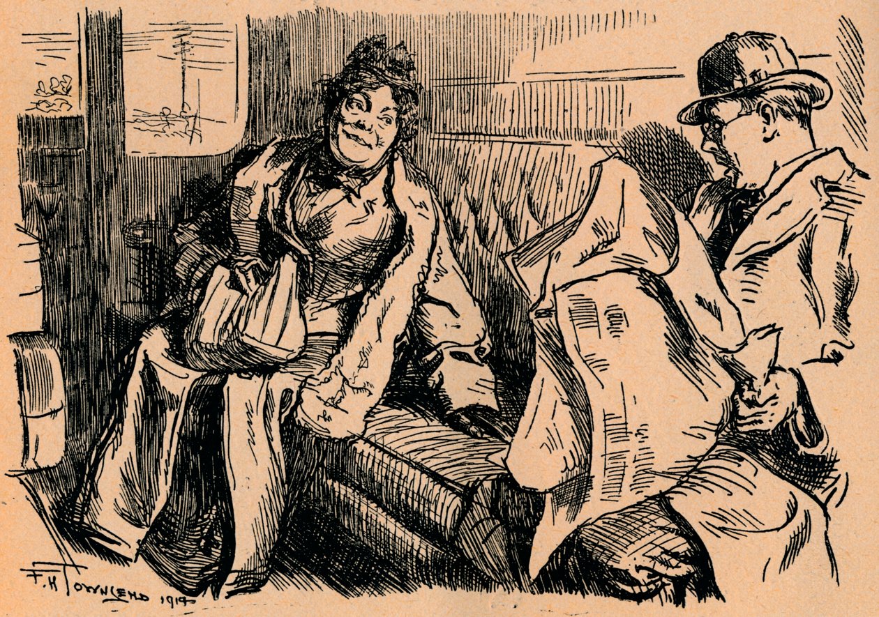 Non-stop, 1919 autorstwa Frederick Henry Townsend