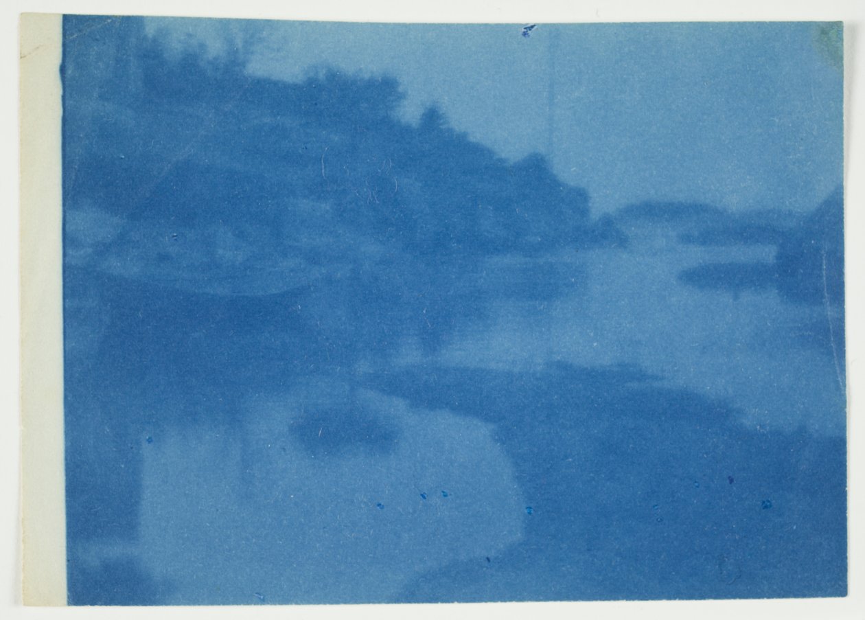 Little Good Harbor, Maine, 1900-12 (cyjanotypia) autorstwa Frederick Holland Day