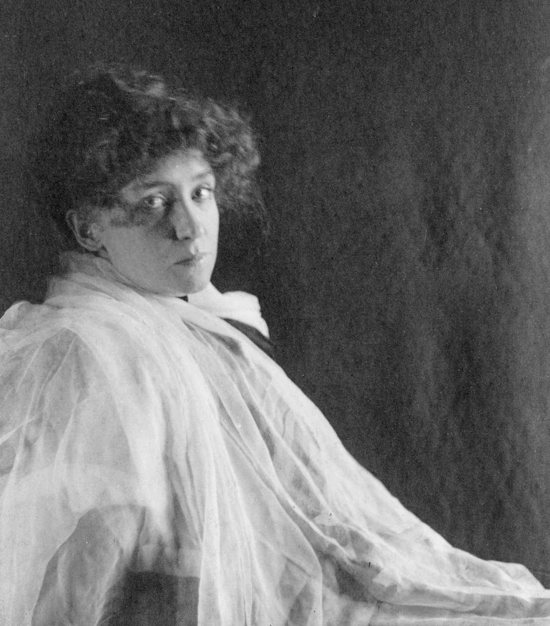 Minnie Maddern Fiske, 1898 r. autorstwa Frederick Holland Day