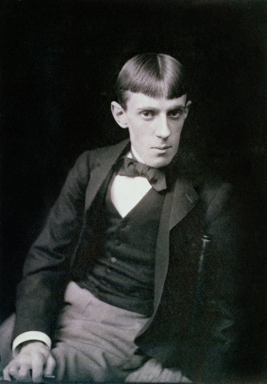 Aubrey Beardsley, brytyjski artysta, lata 90. XIX wieku autorstwa Frederick Hollyer