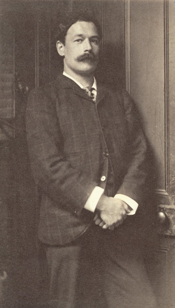 Henry Scott Tuke (1858-1929) (zdjęcie w sepii) autorstwa Frederick Hollyer