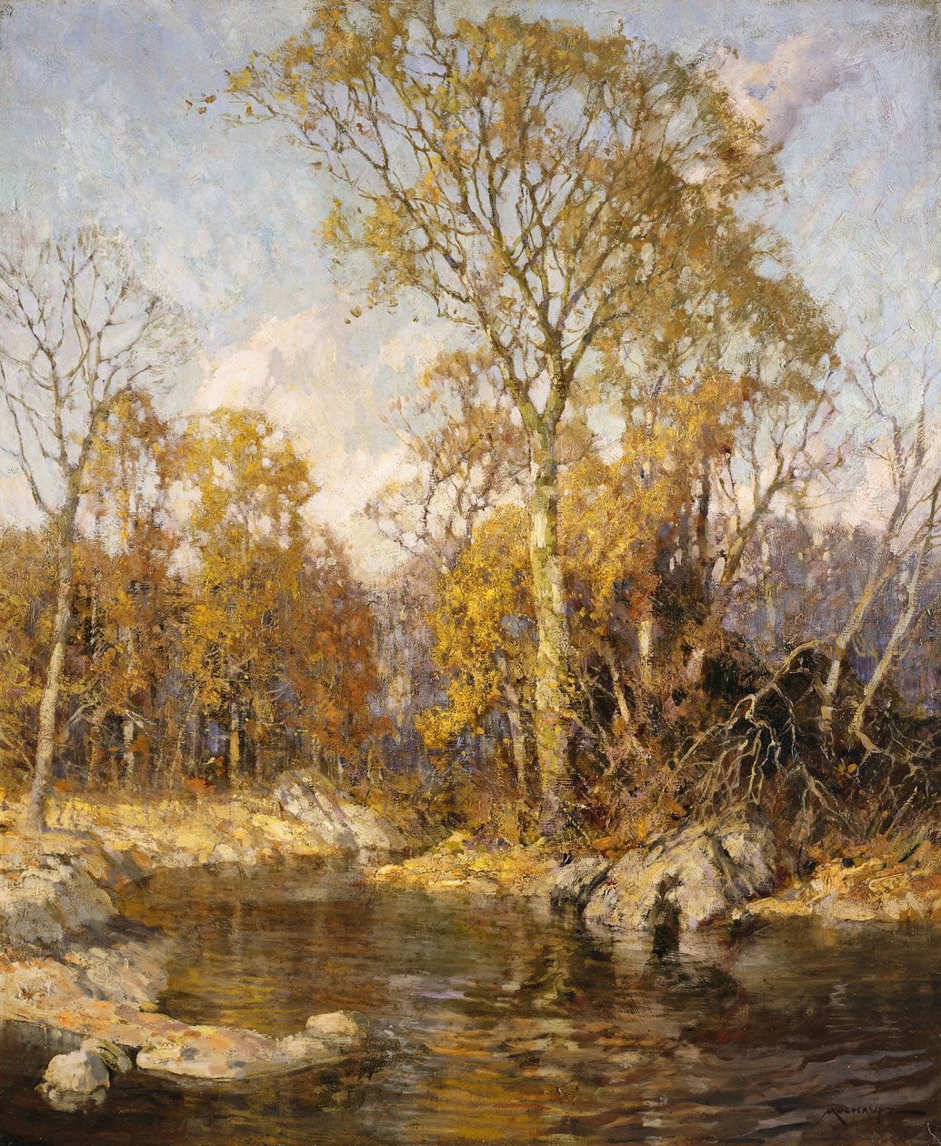 Jesienne refleksje autorstwa Frederick John Mulhaupt