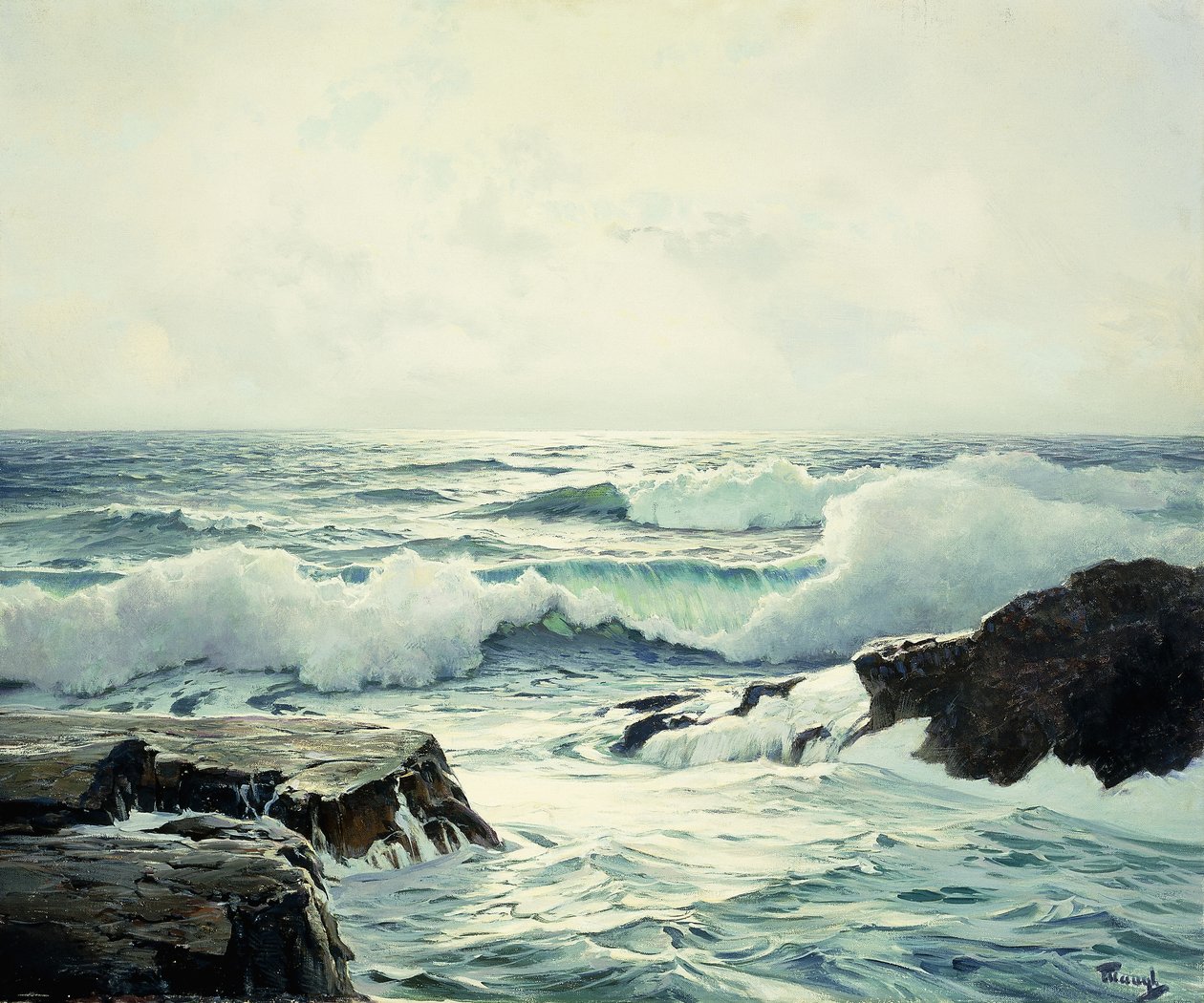 Srebrne Światło autorstwa Frederick Judd Waugh