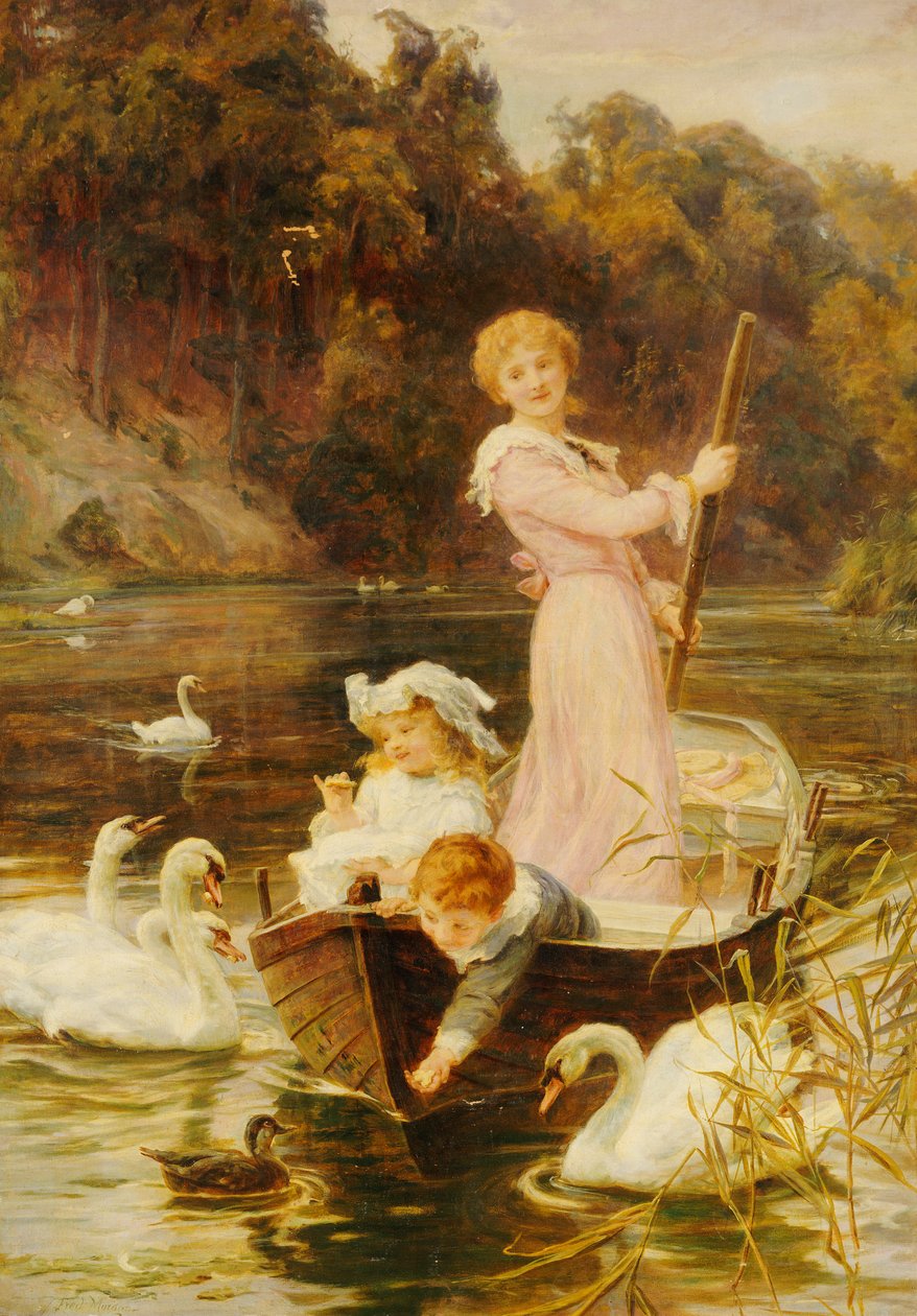 Dzień na rzece autorstwa Frederick Morgan