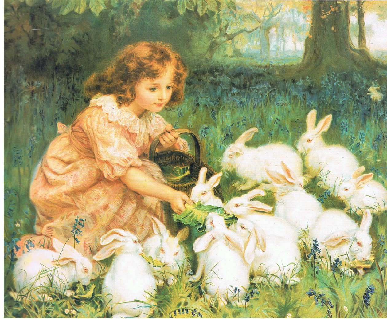 Alicja w krainie czarów, z nieznanego źródła autorstwa Frederick Morgan