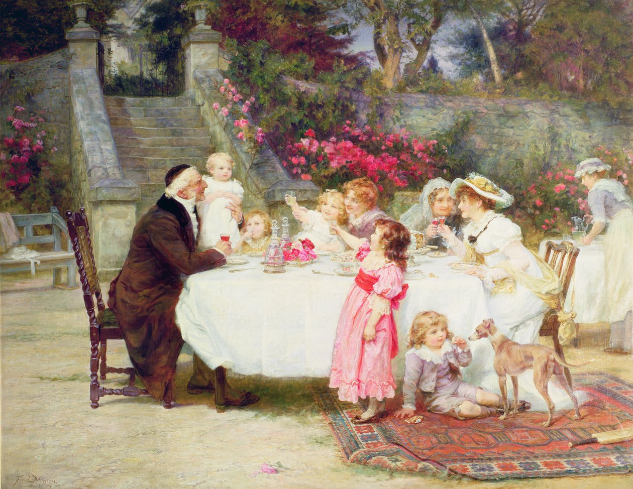 Jego pierwsze urodziny autorstwa Frederick Morgan
