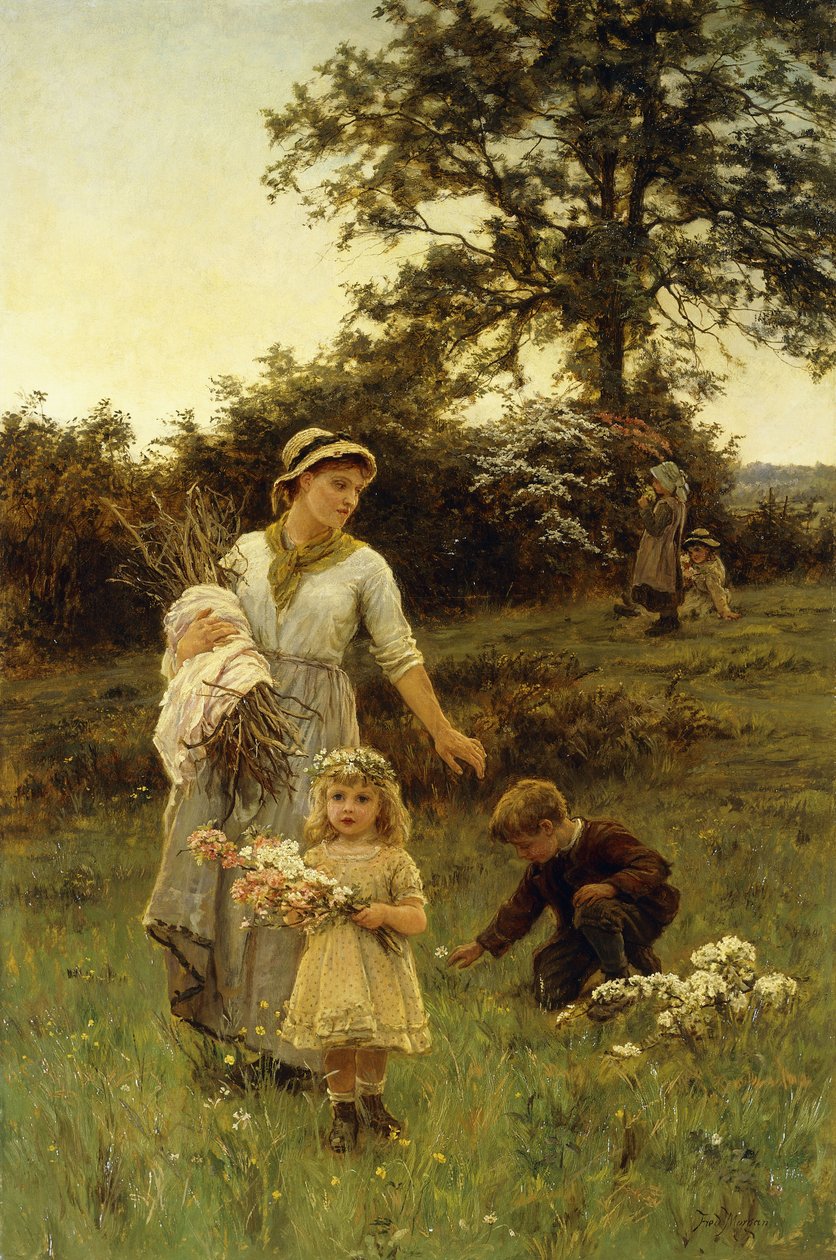 Girlanda autorstwa Frederick Morgan
