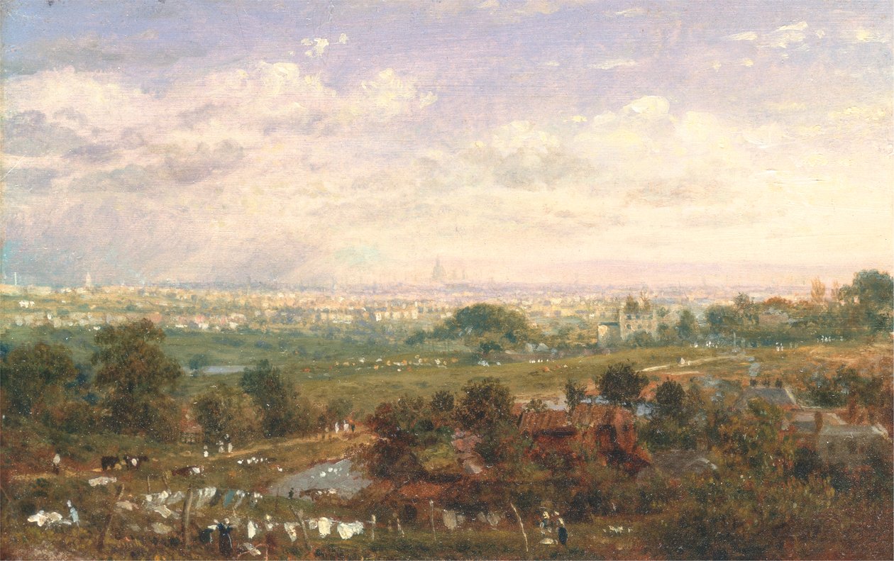 Londres de Islington Hillpolish autorstwa Frederick Nash