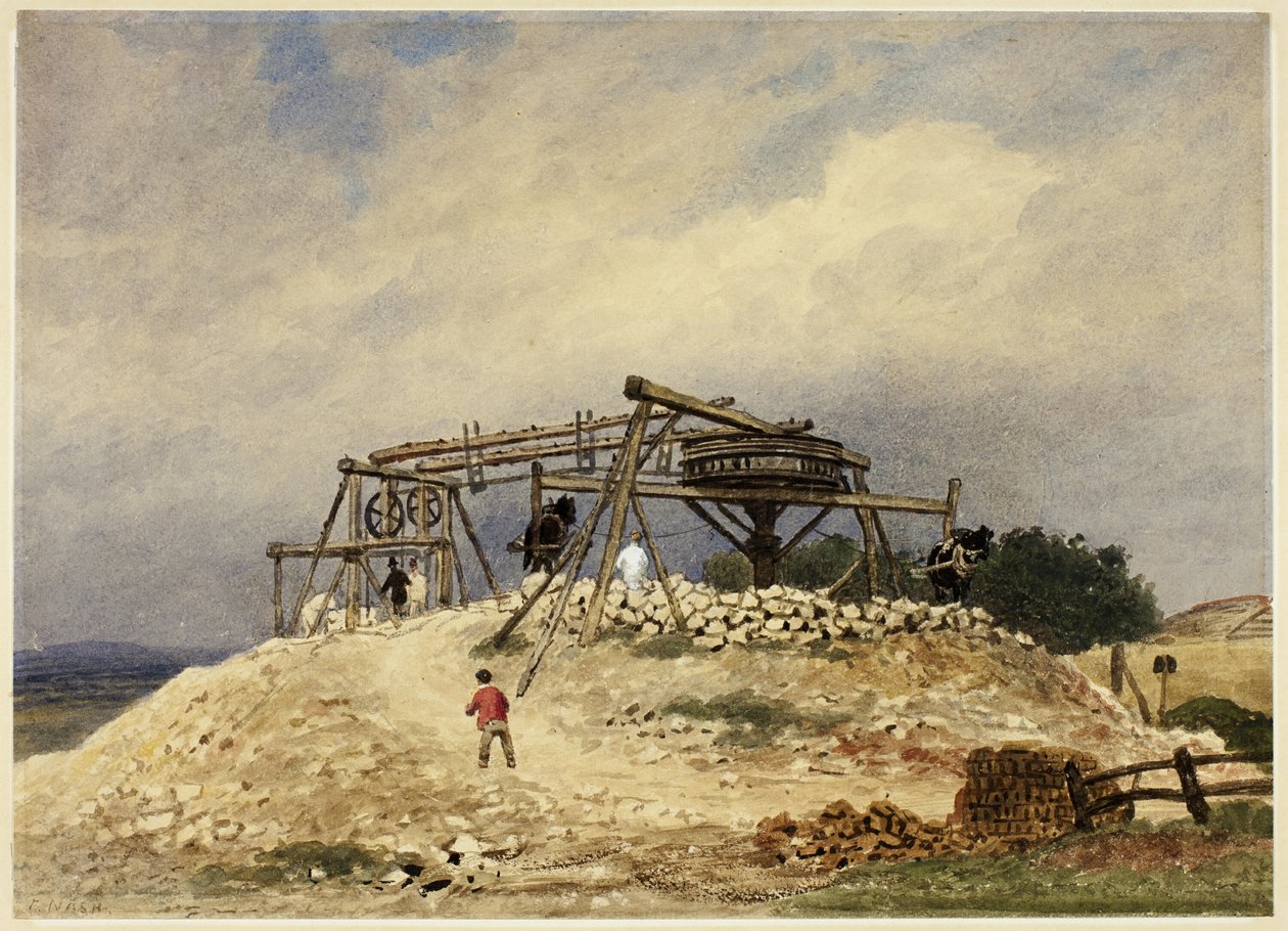 Wierzchołek Mineshaft autorstwa Frederick Nash