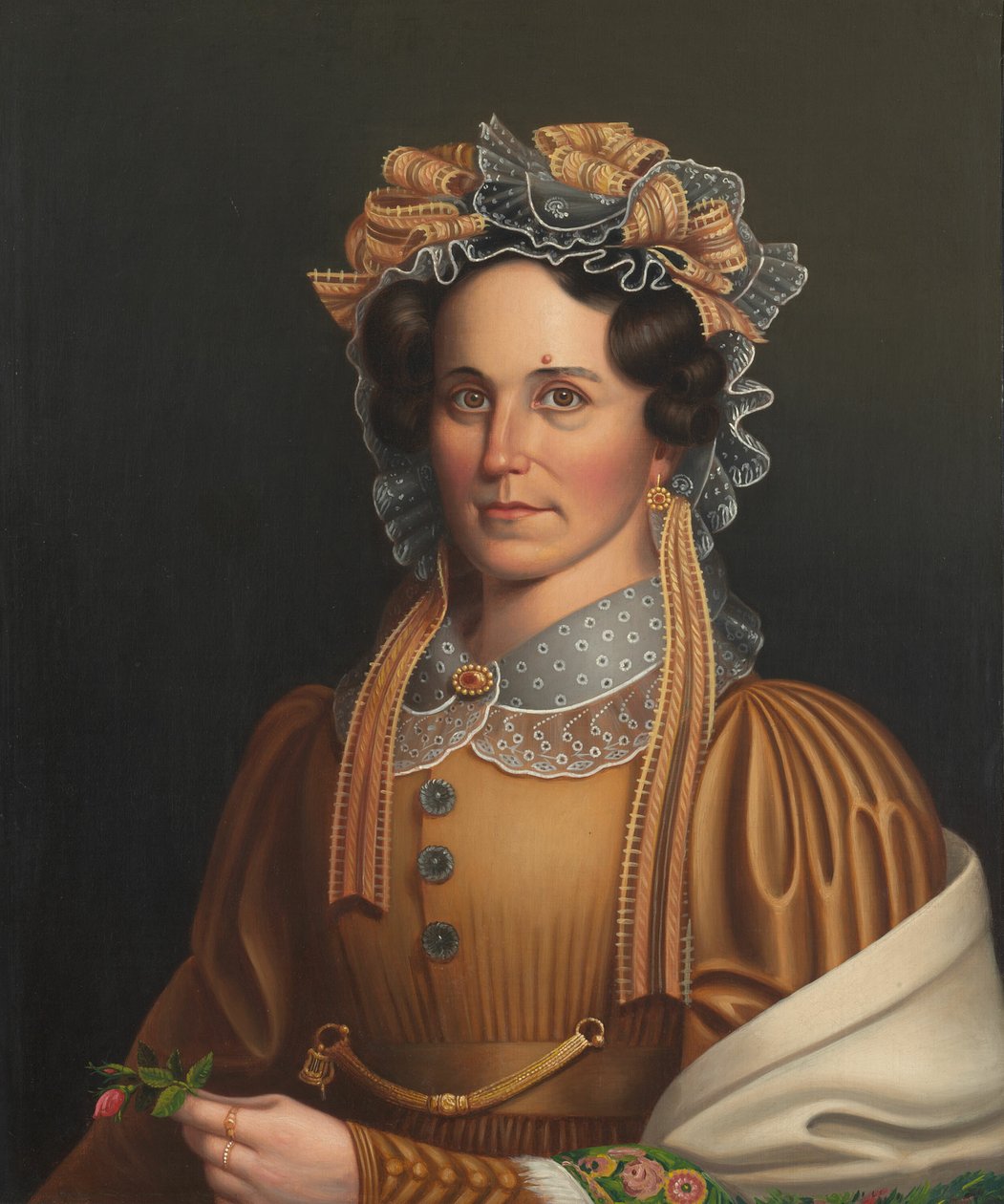 Dama w brązie, ok. 1855. autorstwa Frederick R. Spencer