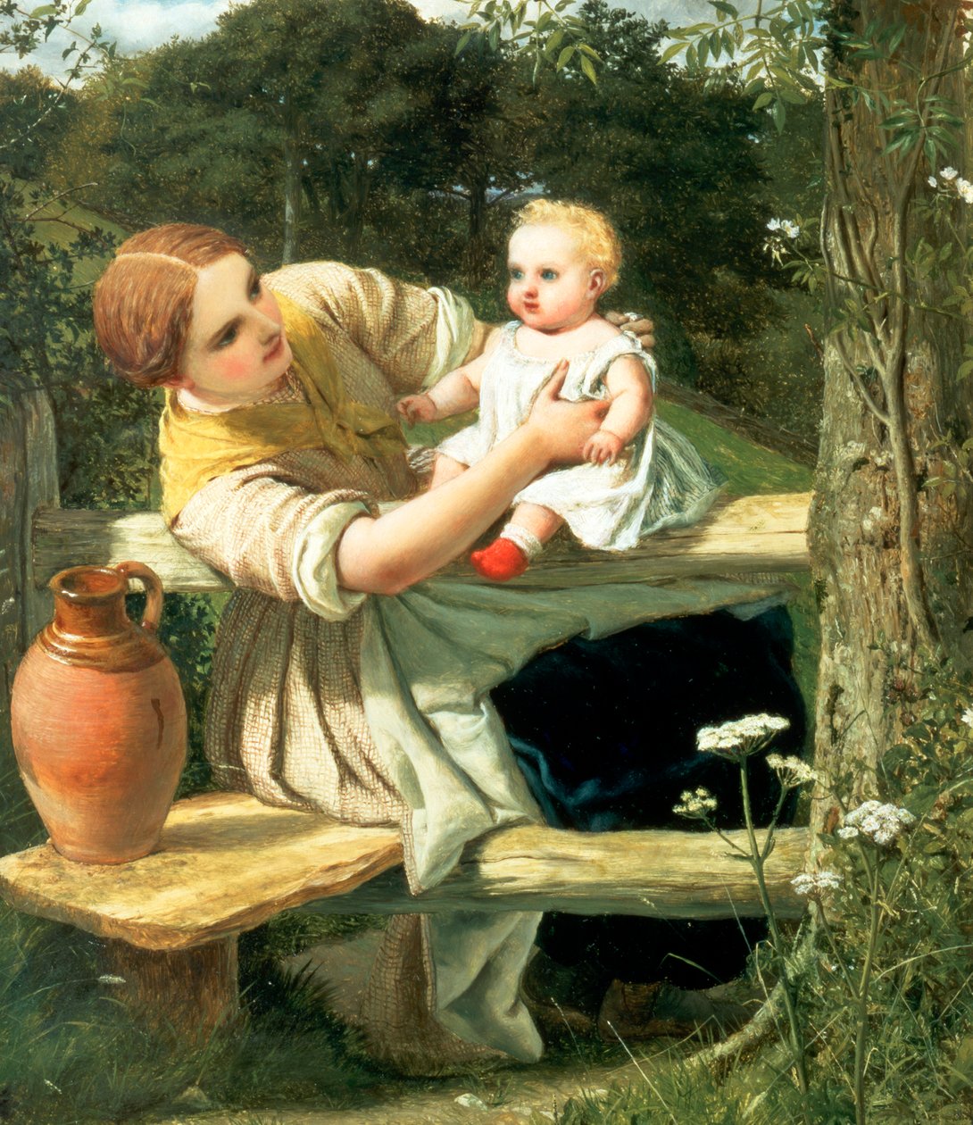 W drodze do wiosny, ok. 1862 r. autorstwa Frederick Richard Pickersgill