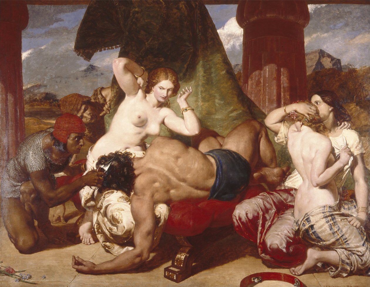 Samson zdradzony autorstwa Frederick Richard Pickersgill