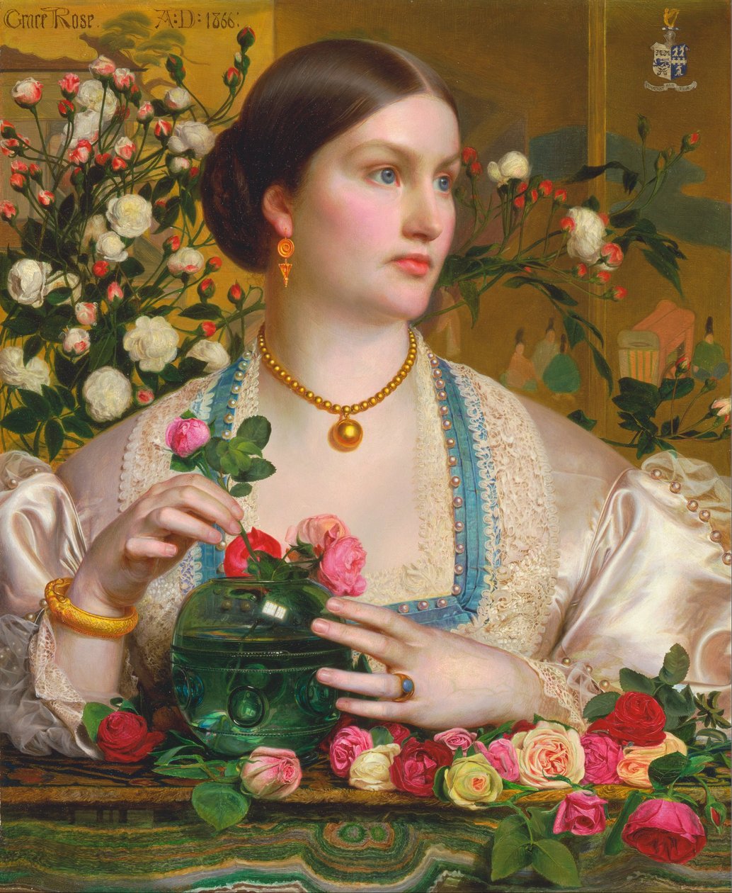 Grace Rose autorstwa Frederick Sandys
