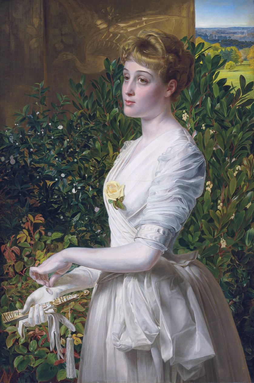 Julia Smith Caldwell autorstwa Frederick Sandys