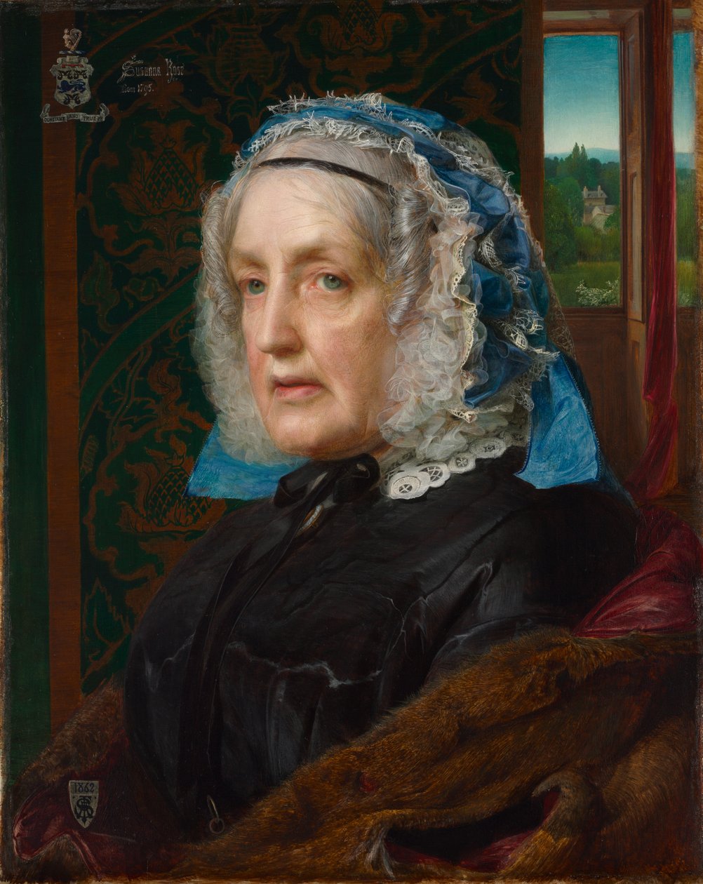 Portret Zuzanny Rose autorstwa Frederick Sandys