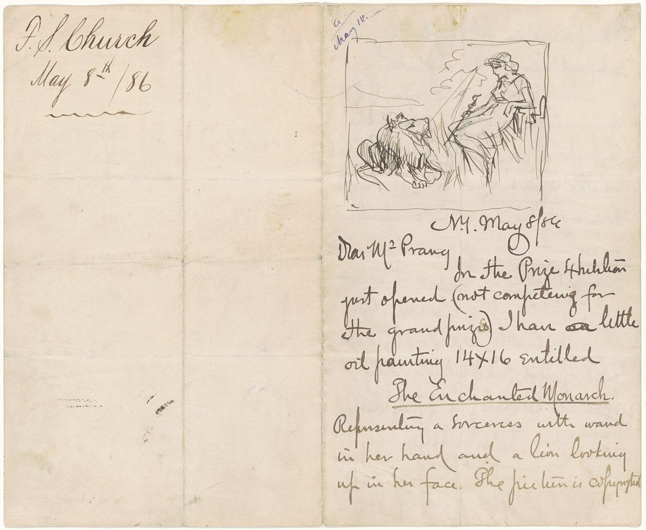 Studium po „Zaczarowanym monarchie” autorstwa Frederick Stuart Church