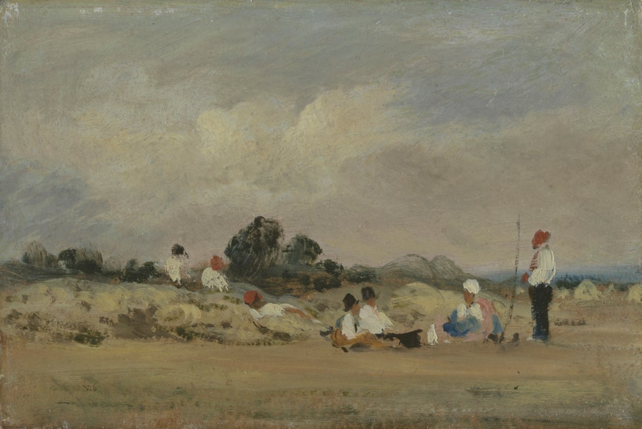 Odpoczynek sianokosów autorstwa Frederick W. Watts