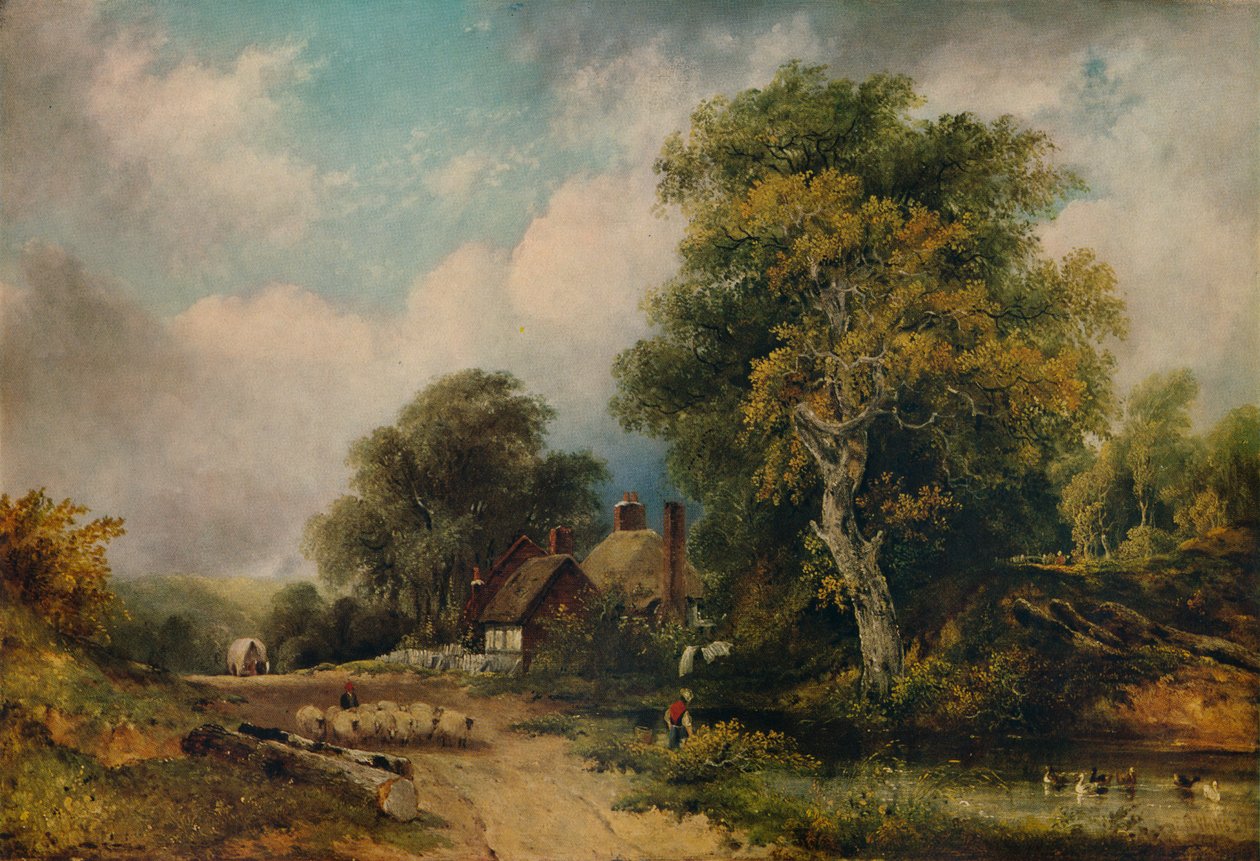 „Pejzaż”, 1839, 1938. autorstwa Frederick W Watts