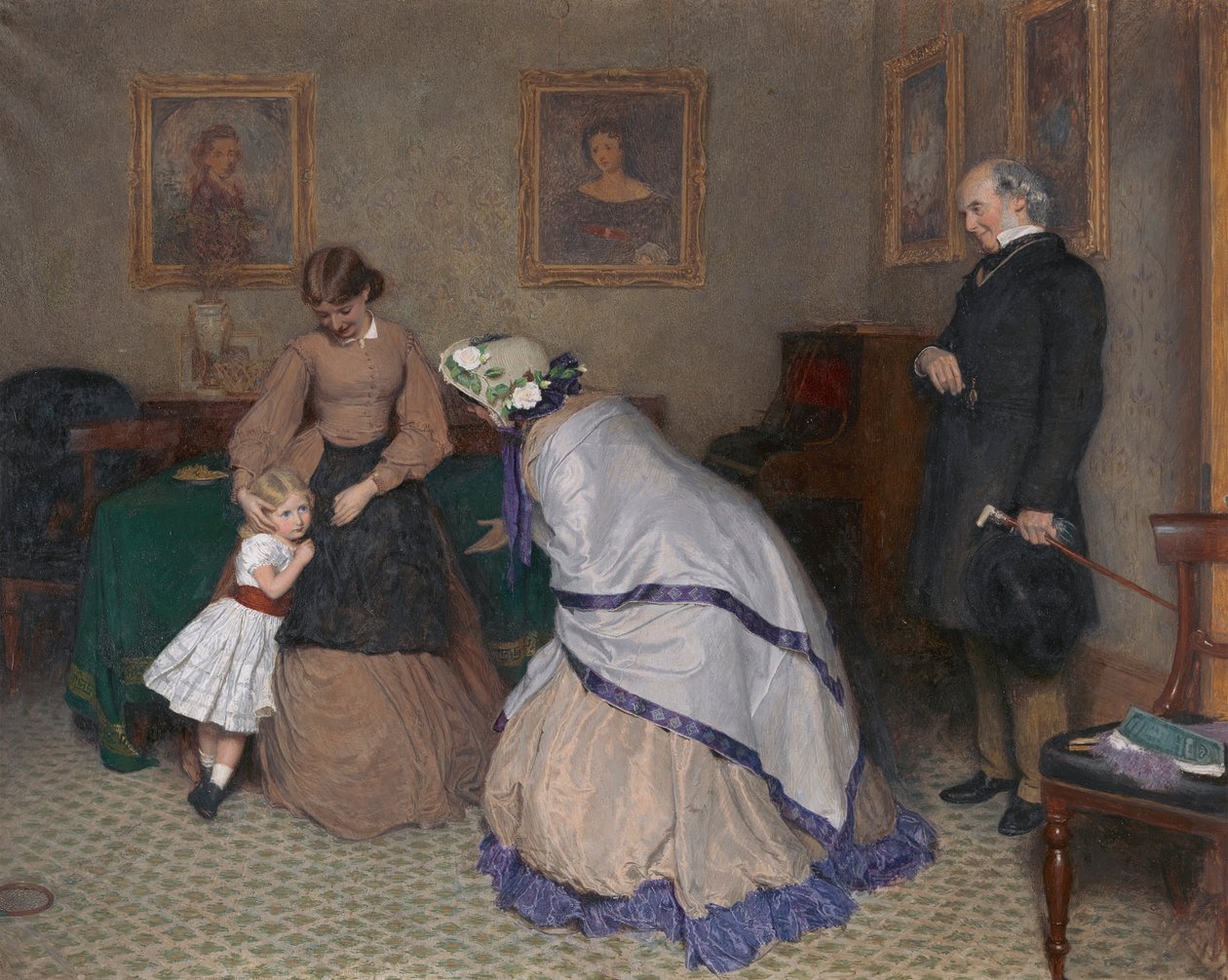 Dziwne twarze autorstwa Frederick Walker