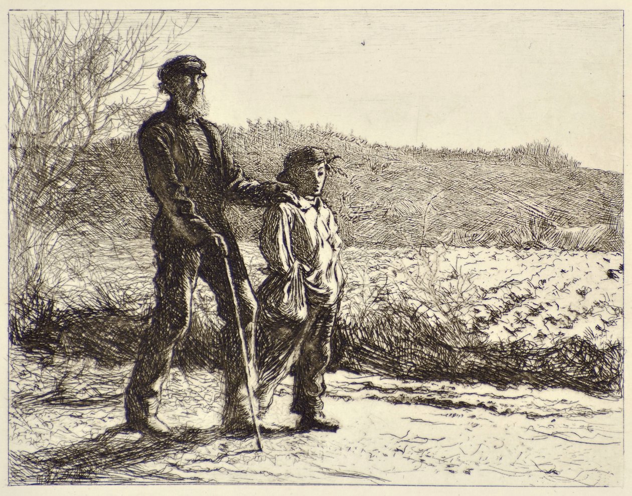 Ślepiec autorstwa Frederick Walker