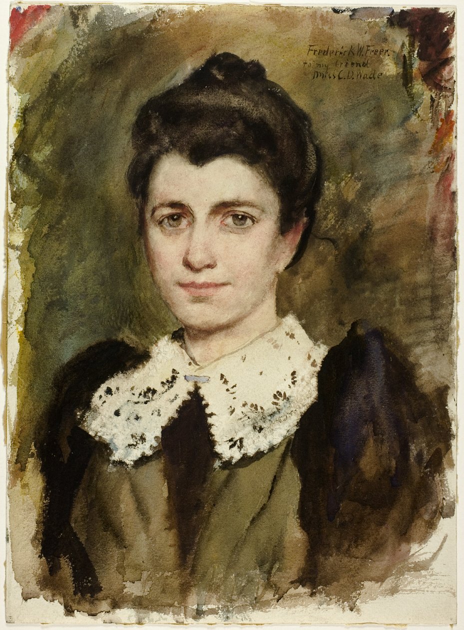 Caroline D. Wade autorstwa Frederick Warren Freer