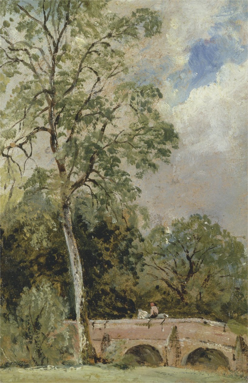 W South Mickleham, 1829 (olej na tartaku) autorstwa Frederick Waters Watts