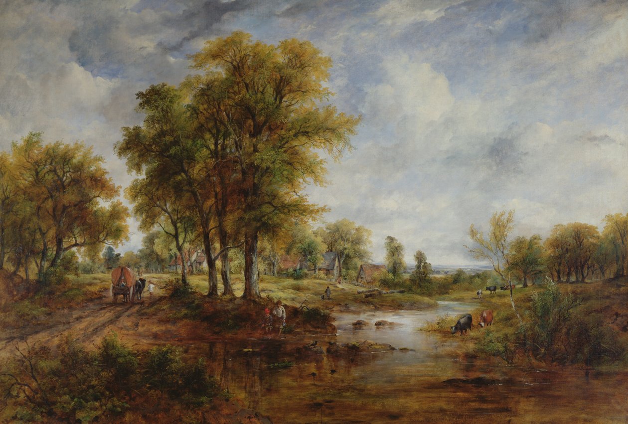 Krajobraz autorstwa Frederick Waters Watts