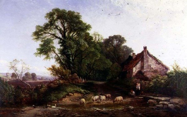 W pobliżu Dedham, Essex autorstwa Frederick Waters Watts